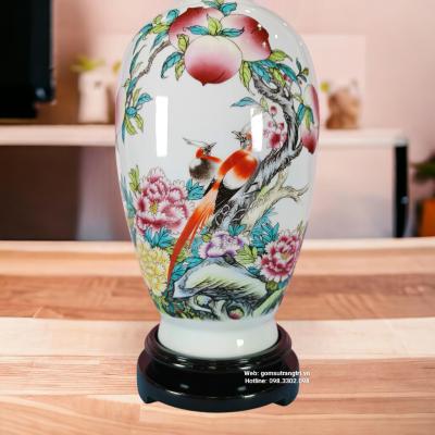 Bình Sứ Xương Tích Phú Quý Trường Thọ - Hàng Gốm Sứ Cao Cấp